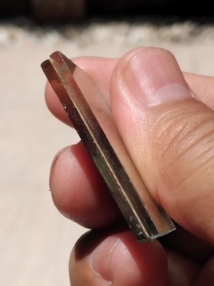 รูปถ่าย หลังปั้มตราวัด หลวงพ่อกวย วัดโฆสิตาราม ปี 2558 เปิดรูปถ่ายย้อนยุค ปี 58 หลังปั๊มตราวัด เก่า แท้ หายากเลี่ยมพลาสติก รูปที่ 2