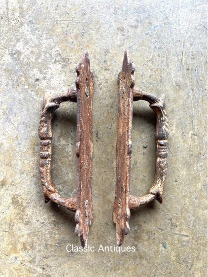 มือจับประตู เหล็กหล่อA2 รูปที่ 4