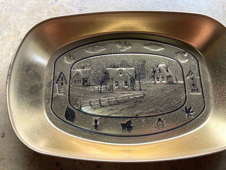 ถาดโลหะ ปั้มลาย A2 รูปที่ 3