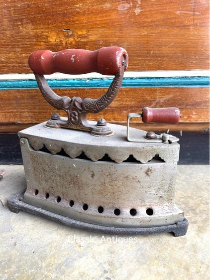 เตารีด โบราณ เก่าเก็บค้างร้านสะสม A8 รูปที่ 3