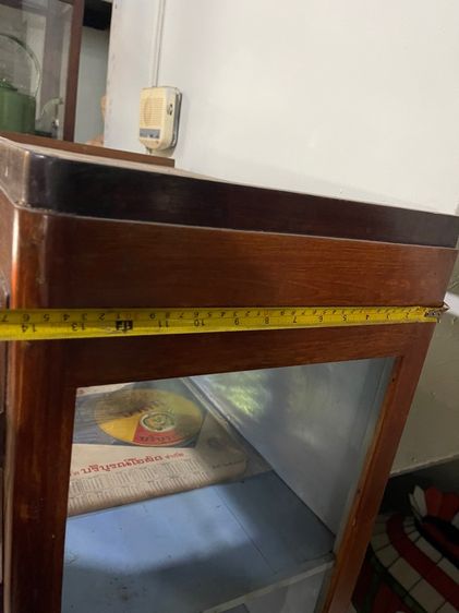 ตู้ เซี้ยงไฮ้ ไม้สักเก่าโบราณสะสม รูปที่ 6