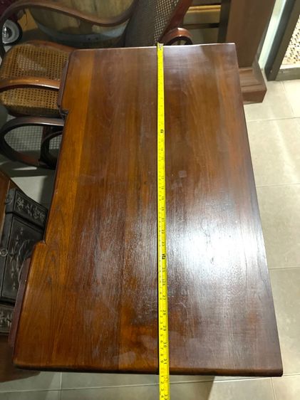 โต๊ะบัญชี ไม้สักสะสม รูปที่ 11