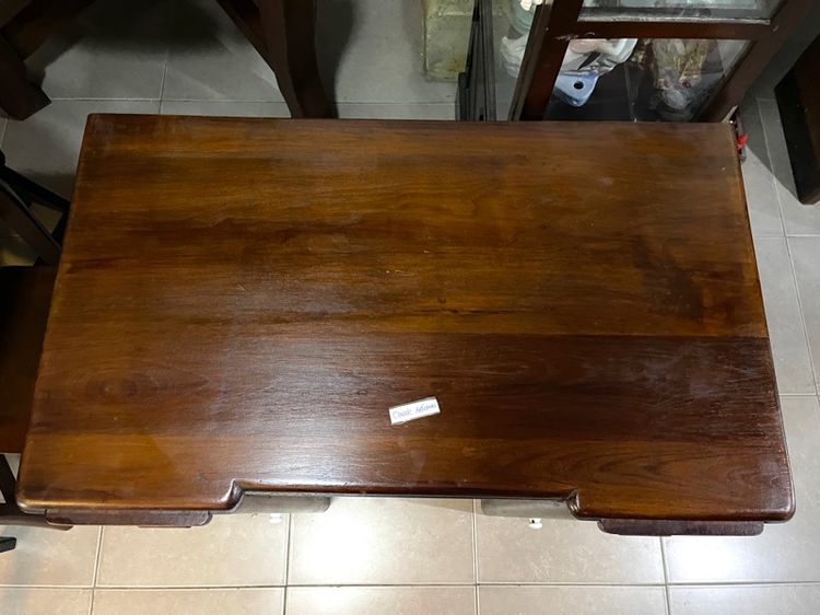 โต๊ะบัญชี ไม้สักสะสม รูปที่ 4