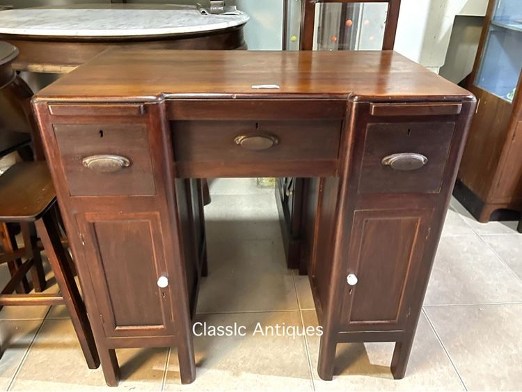 โต๊ะบัญชี ไม้สักสะสม รูปที่ 3