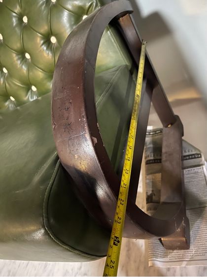 เก้าอี้รถถัง ไม้สักโบราณเก่าสะสม รูปที่ 7