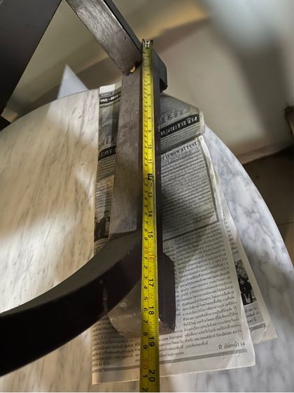 เก้าอี้รถถัง ไม้สักโบราณเก่าสะสม รูปที่ 6