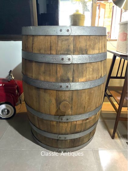 ถังไม้ โบราณเก่าสะสม รูปที่ 2