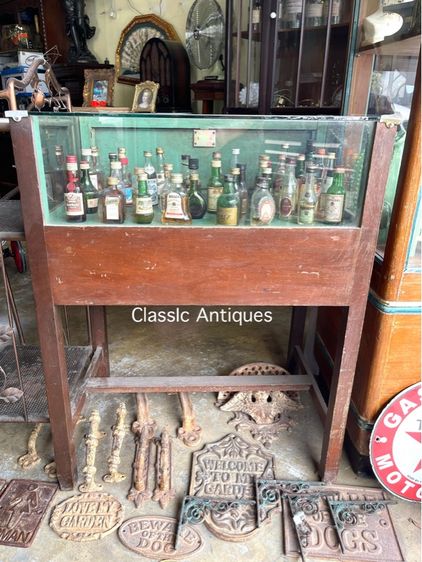 โต๊ะขายหวย ไม้สักโบราณเก่าสะสม