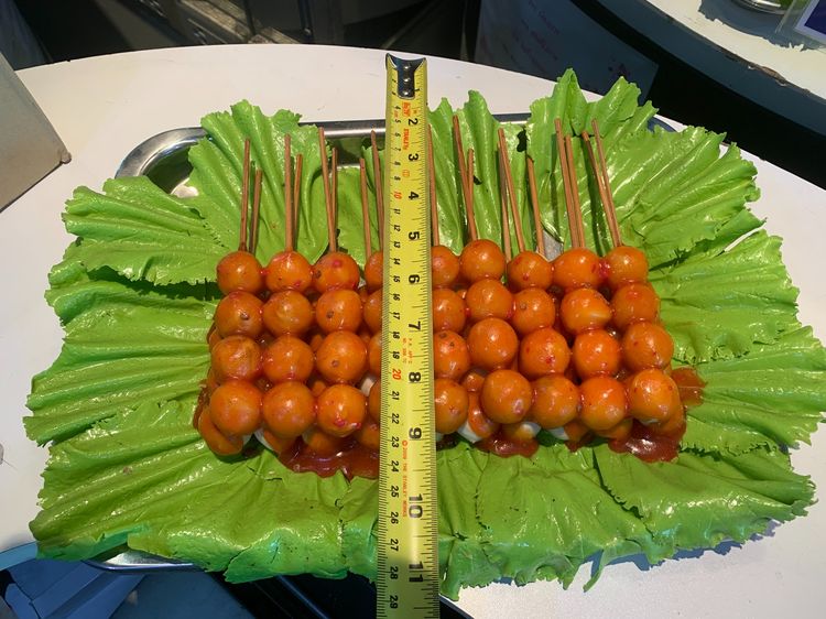 ลูกชิ้นปลอม โมเดลลูกชื้นทิพย์ปิ้ง รูปที่ 5