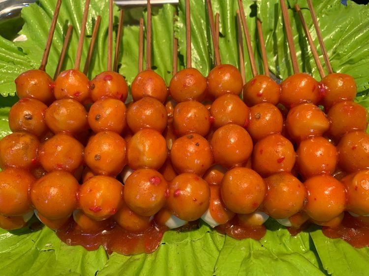 ลูกชิ้นปลอม โมเดลลูกชื้นทิพย์ปิ้ง รูปที่ 2