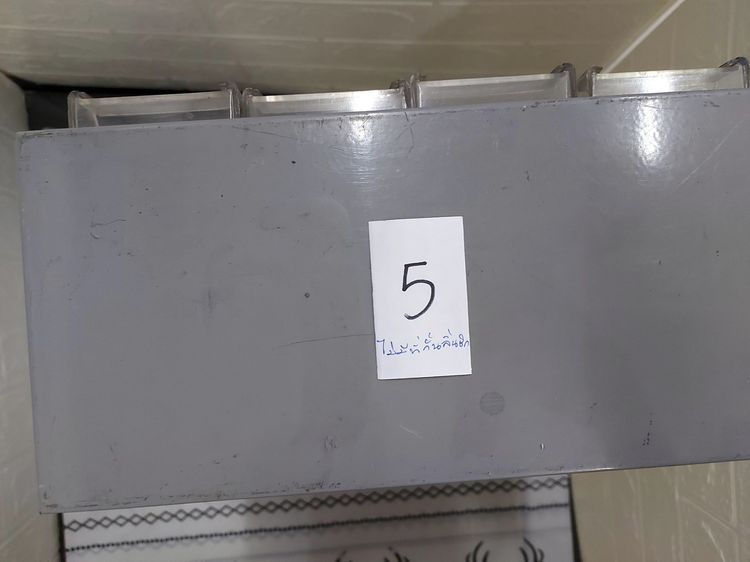 ตู้ใส่อะไหล่โครงเหล็กหนา48ช่อง ลิ้นชักพลาสติก มือสอง มีหลายตู้  รูปที่ 15