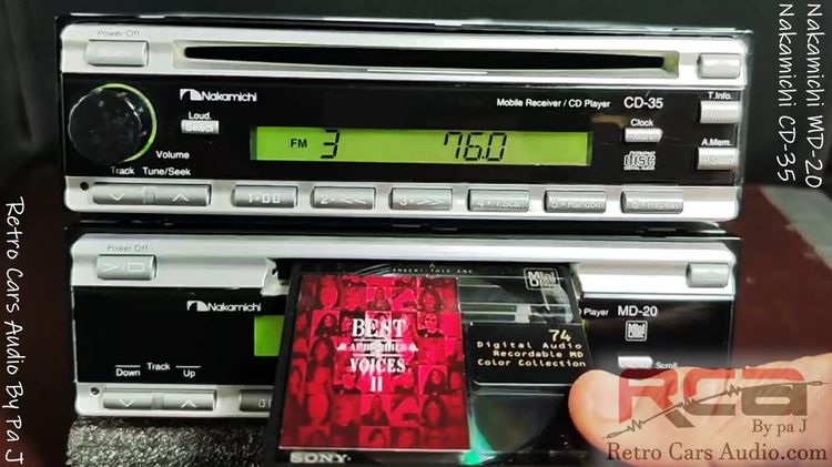 NAKAMICHI MD-20 เครื่องเสียงรถยนต์ รูปที่ 6