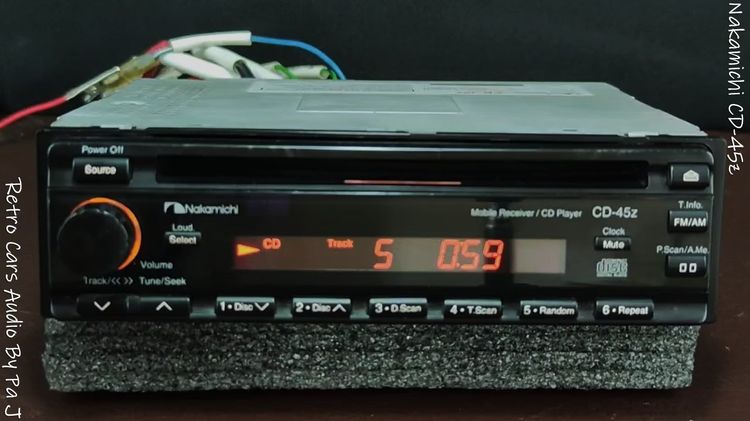 NAKAMICHI CD-45z วิทยุรถยนต์