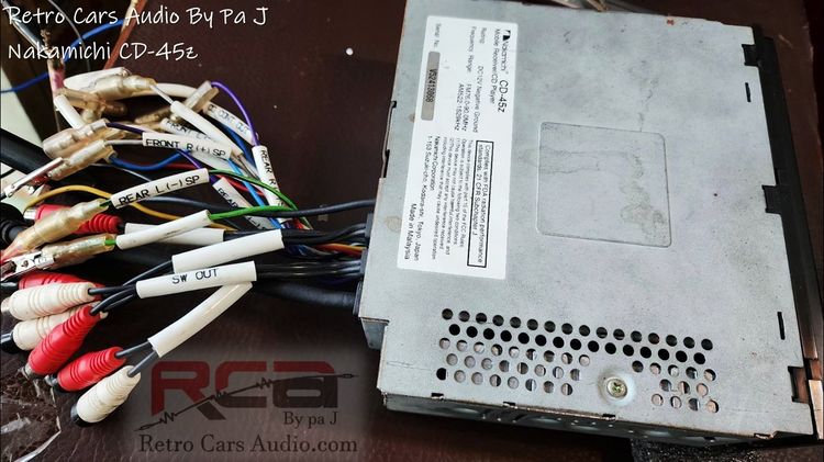 NAKAMICHI CD-45z เครื่องเสียงรถยนต์ รูปที่ 4
