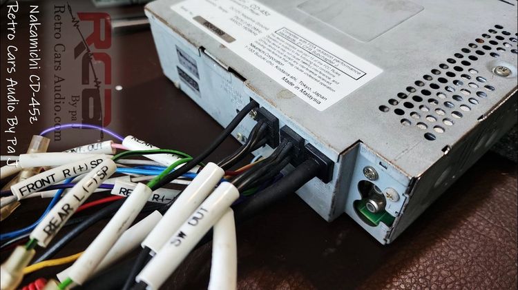 NAKAMICHI CD-45z เครื่องเสียงรถยนต์ รูปที่ 5