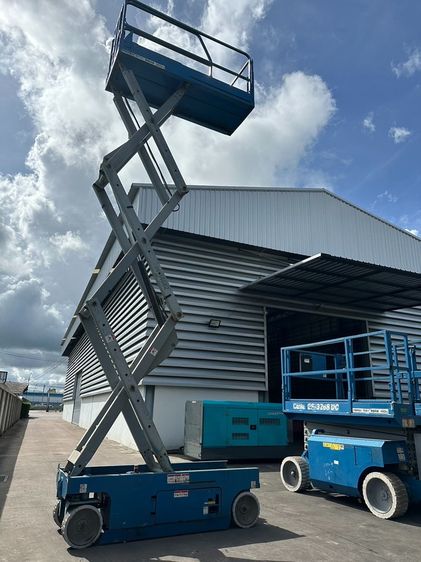 GS-2032 - Scissor Lift รถกระเช้าไฟฟ้า ขากรรไกร สูง 6m.8m.by OEK 098-5625920