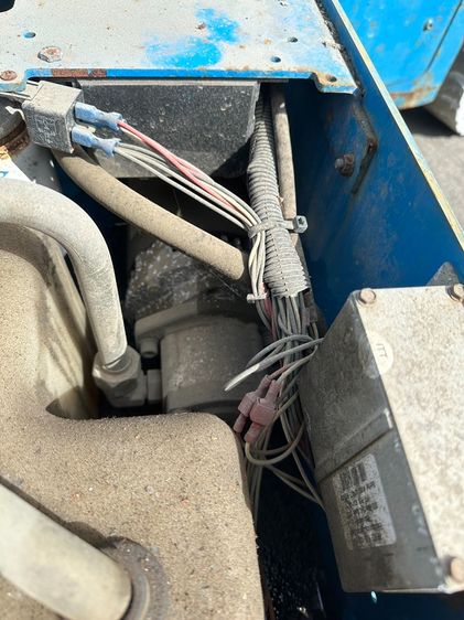 GS-2032 - Scissor Lift รถกระเช้าไฟฟ้า ขากรรไกร สูง 6m.8m.by OEK 098-5625920 รูปที่ 8