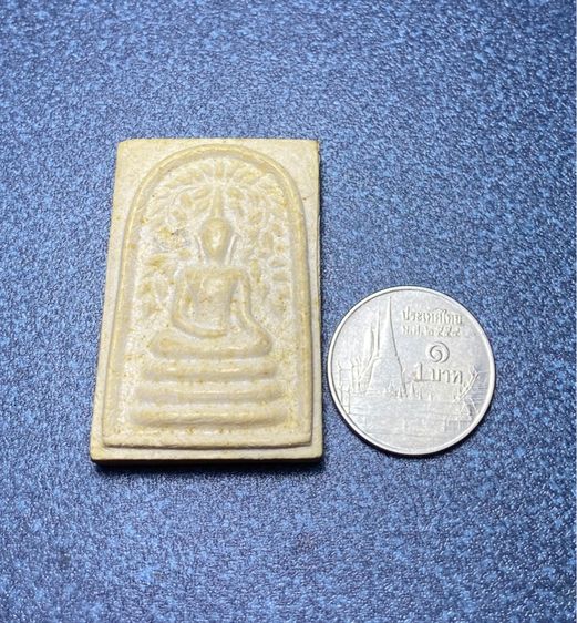 พระสมเด็จปรกโพธิ์ พิมพ์สดุ้งกลับ ขอบเดียว  เอวเล็กนิยม   หลวงพ่อวัดเขาตะเครา  จ.เพชรบุรี  พิมพ์ใหญ่ รุ่น 2   ปี 2516     P 598 รูปที่ 12