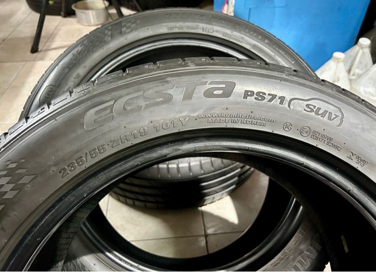 KUMKO 235 55 19 มือสอง ปี22 4 เส้น รูปที่ 5