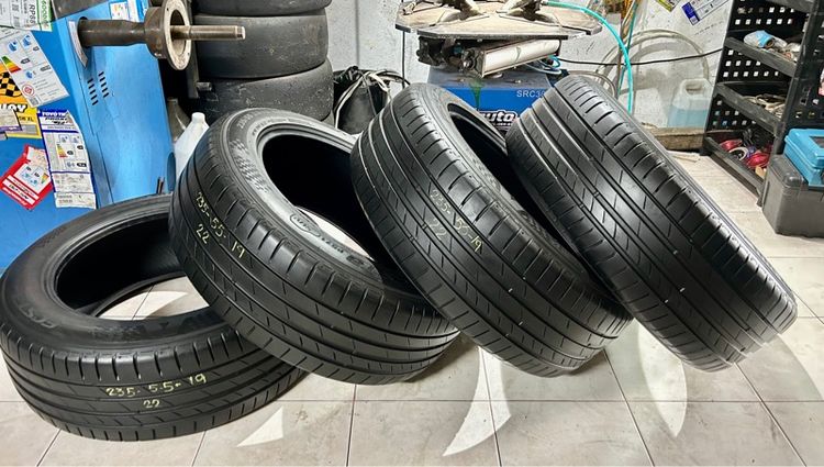 KUMKO 235 55 19 มือสอง ปี22 4 เส้น รูปที่ 6