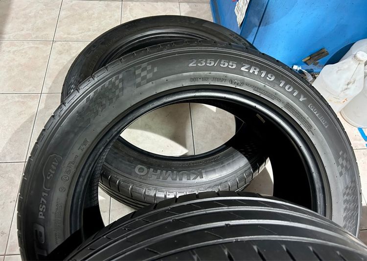 KUMKO 235 55 19 มือสอง ปี22 4 เส้น รูปที่ 7