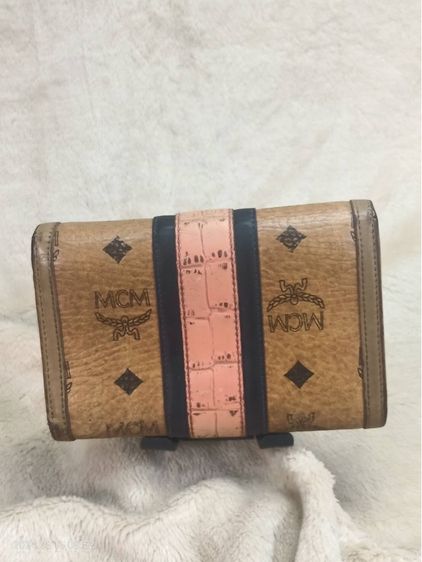 กระเป๋าสตางค์MCM หนังแท้ ขนาดกลาง  รูปที่ 3