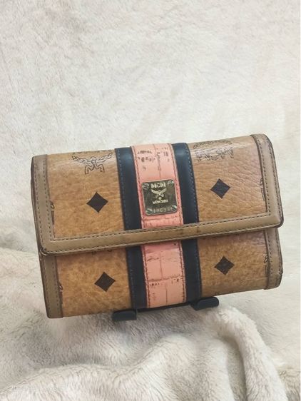 กระเป๋าสตางค์MCM หนังแท้ ขนาดกลาง  รูปที่ 2