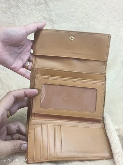 กระเป๋าสตางค์MCM หนังแท้ ขนาดกลาง  รูปที่ 5