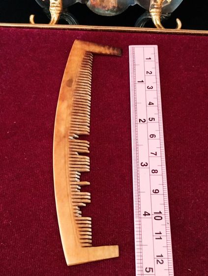 หวีเก่าโบราณเนื้อแท้ธรรมชาติ 2 ชิ้น3800- รูปที่ 12