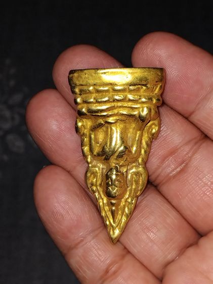 หล่อโบราณ พระพุทธชินราชอินโดจีน จ.พิษณุโลก พิมพ์หน้านางสังฆาฎิยาว ตอก 3 โค๊ตชัดๆ ปี 2485 เนื้อทองผสมแก่ทอง องค์นี้หล่อได้สวย สมบูรณ์ดีมาก ผิ รูปที่ 7