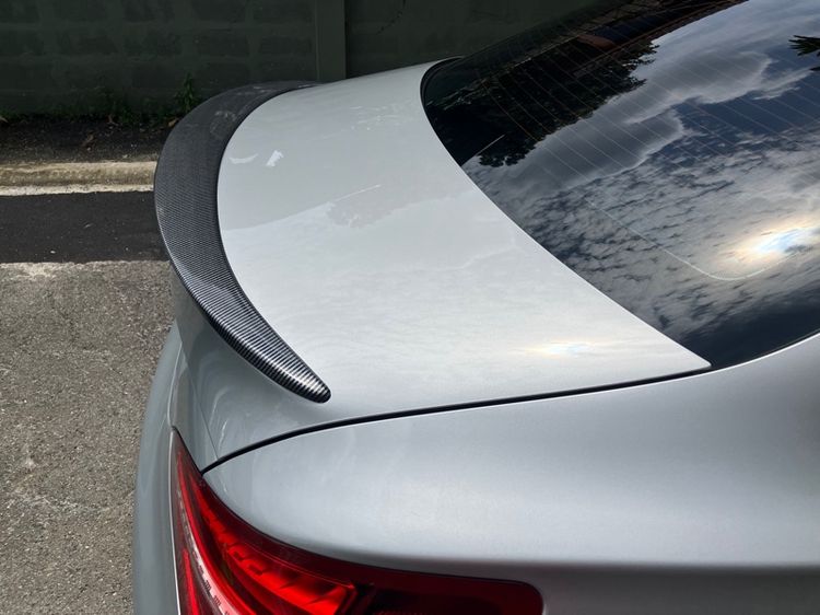 สปอยเลอร์หลัง Benz CLA W117 ลายคาร์บอนเคฟล่า AMG ใส่ รุ่นปี 2014-2020 ของใหม่ รูปที่ 2