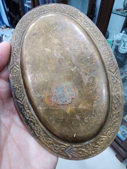 ของสะสม โบราณ จาน ลงยา หายาก วินเทจ พร้อมส่ง  รูปที่ 3