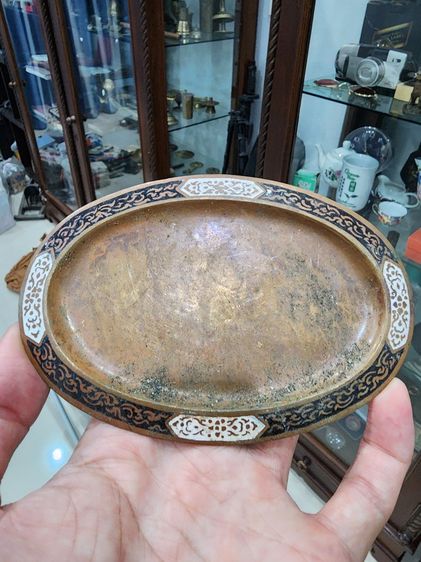 ของสะสม โบราณ จาน ลงยา หายาก วินเทจ พร้อมส่ง 