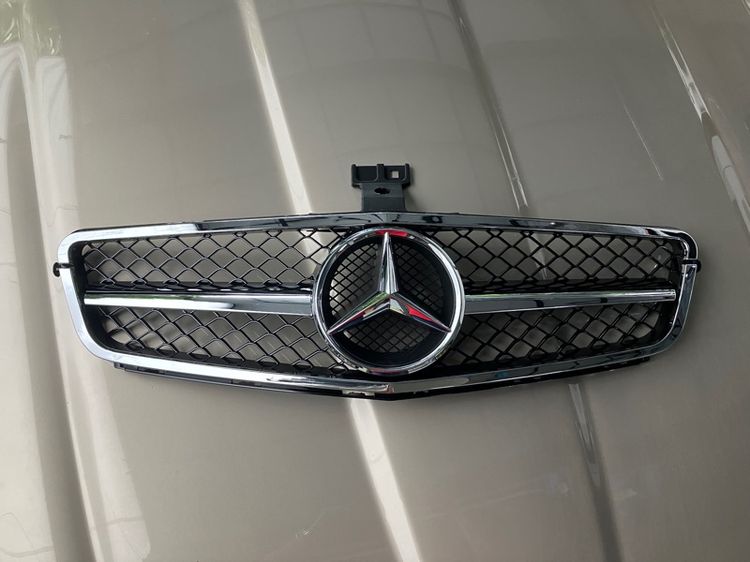 กระจังหน้า BENZ W204 C63 AMG ตรงรุ่น ขอบโครเมี่ยม กระจัง C Class C Coupe และ Sedan ปี 2008-2014 รูปที่ 5