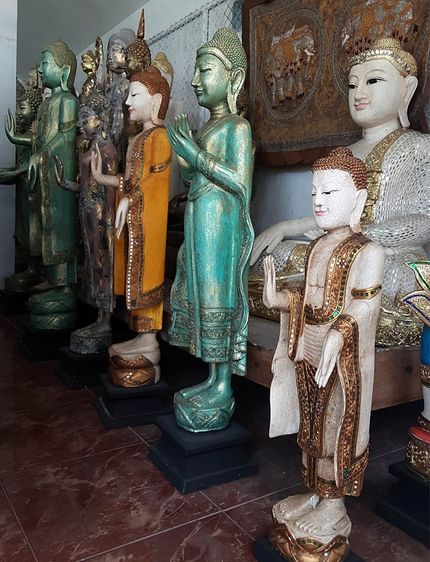 ๊UB 0016A พระพุทธรูปล้านนา คละแบบ รูปที่ 5