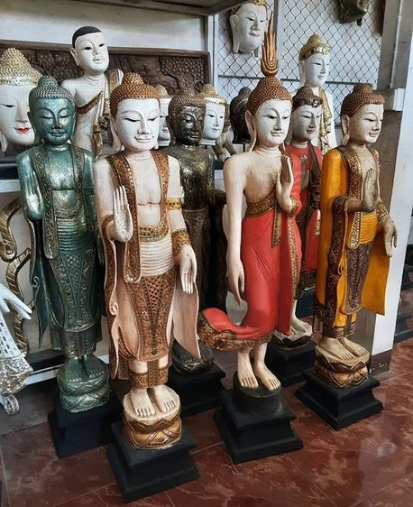 ๊UB 0016A พระพุทธรูปล้านนา คละแบบ