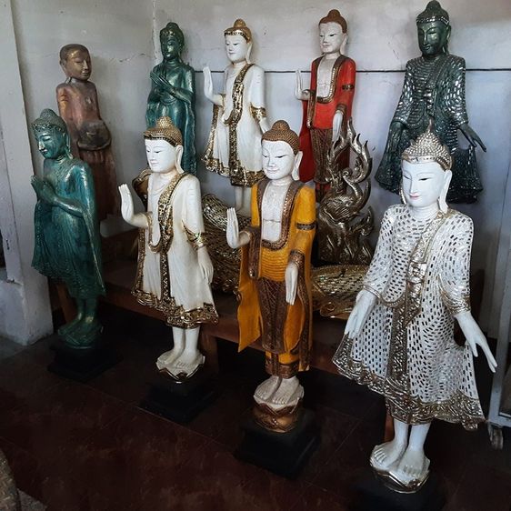 ๊UB 0016A พระพุทธรูปล้านนา คละแบบ รูปที่ 3