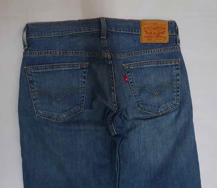 Levi's 569 กางเกงยีนส์สีน้ำเงินฟอก  รูปที่ 2