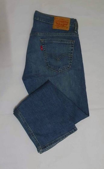 Levi's 569 กางเกงยีนส์สีน้ำเงินฟอก 
