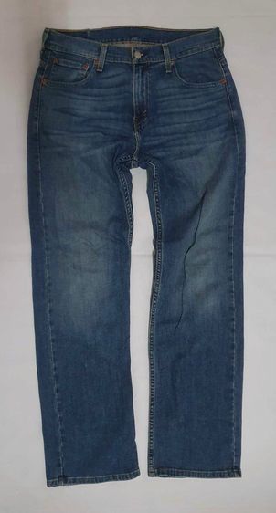 Levi's 569 กางเกงยีนส์สีน้ำเงินฟอก  รูปที่ 4