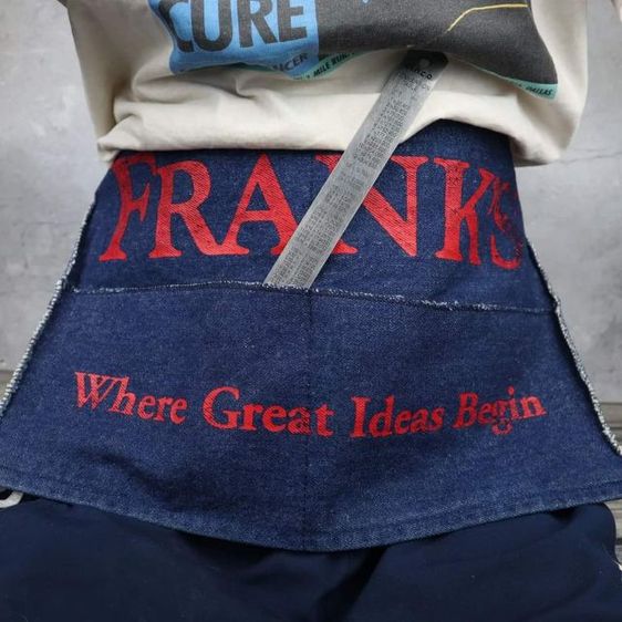 กระเป๋าผ้ายีนส์คาดเอว Frank's Where Great Ideas Begin (MADE IN CANADA) รูปที่ 7