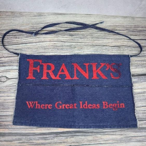 ไม่ระบุ น้ำเงิน คอตตอน กระเป๋าผ้ายีนส์คาดเอว Frank's Where Great Ideas Begin (MADE IN CANADA)