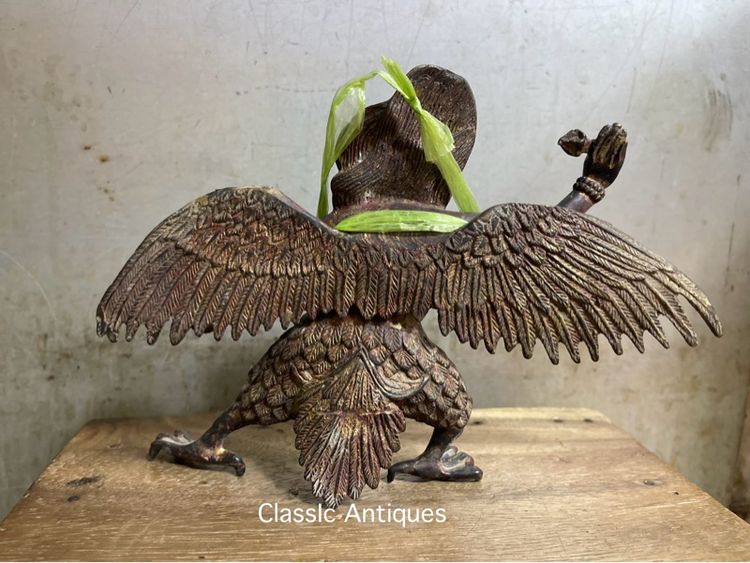 ครุฑ ทิเบต ทองเหลืองสะสมA3 รูปที่ 5