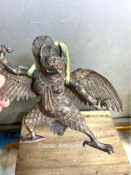 ครุฑ ทิเบต ทองเหลืองสะสมA3 รูปที่ 3