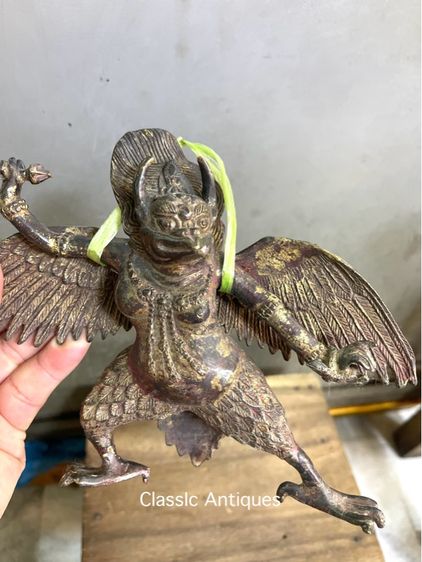 ครุฑ ทิเบต ทองเหลืองสะสมA3 รูปที่ 6