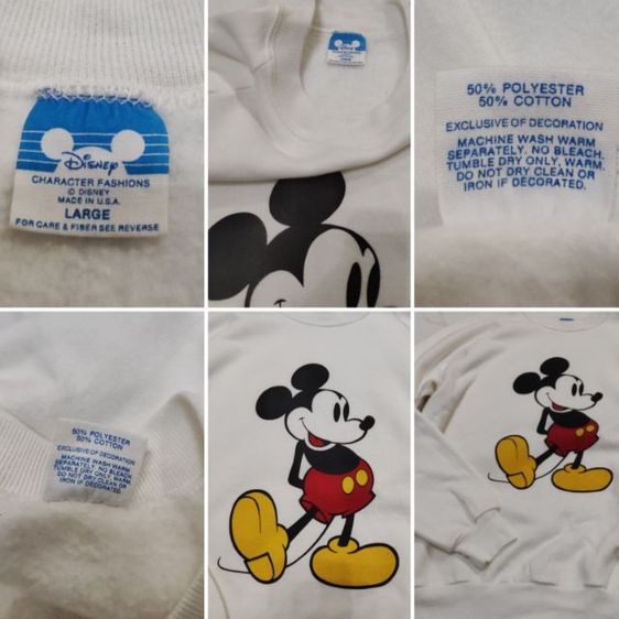 Mickey Mouse 80's🧥🐭เดทสต็อก รูปที่ 17