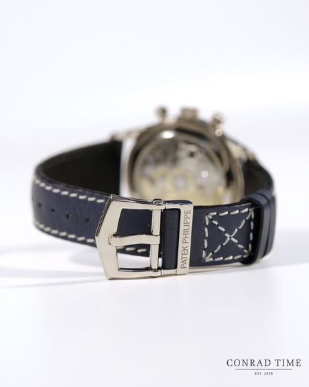 Patek Complication 5960 01G Annual Calendar Blue Dial 2018 40mm. Fullset รูปที่ 8