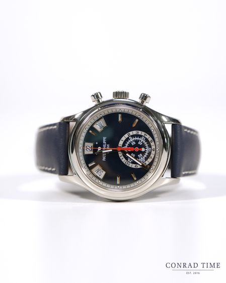 Patek Complication 5960 01G Annual Calendar Blue Dial 2018 40mm. Fullset รูปที่ 9