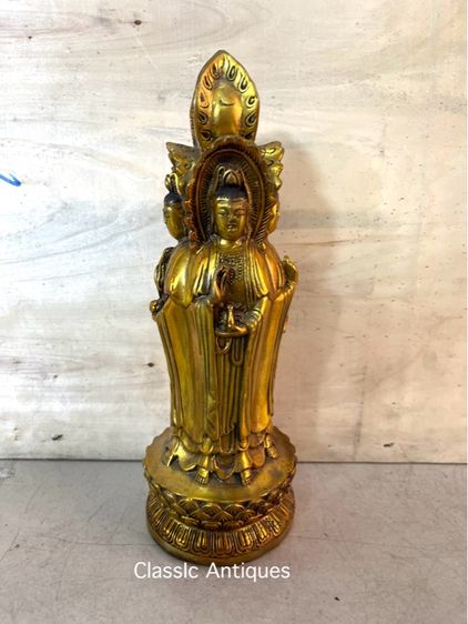 เจ้าแม่กวนอิม ทองเหลืองสะสมA23