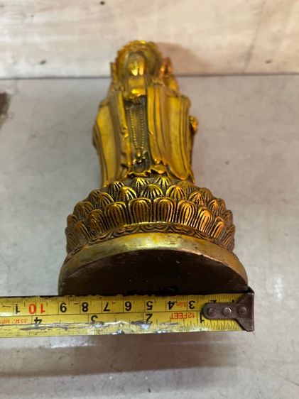 เจ้าแม่กวนอิม ทองเหลืองสะสมA23 รูปที่ 10